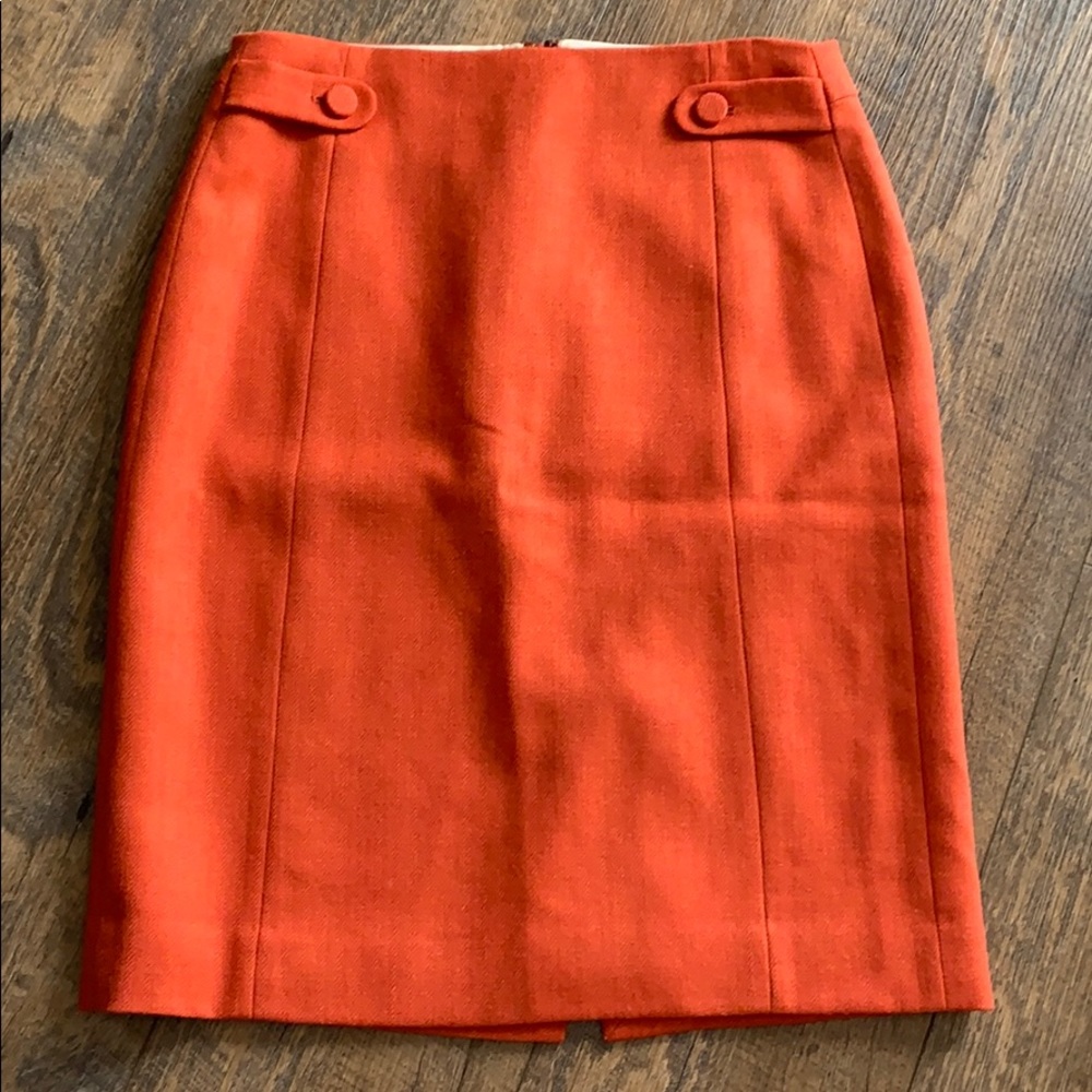 J Crew 💯 Wool Skirt size 2 GORGEOUS!